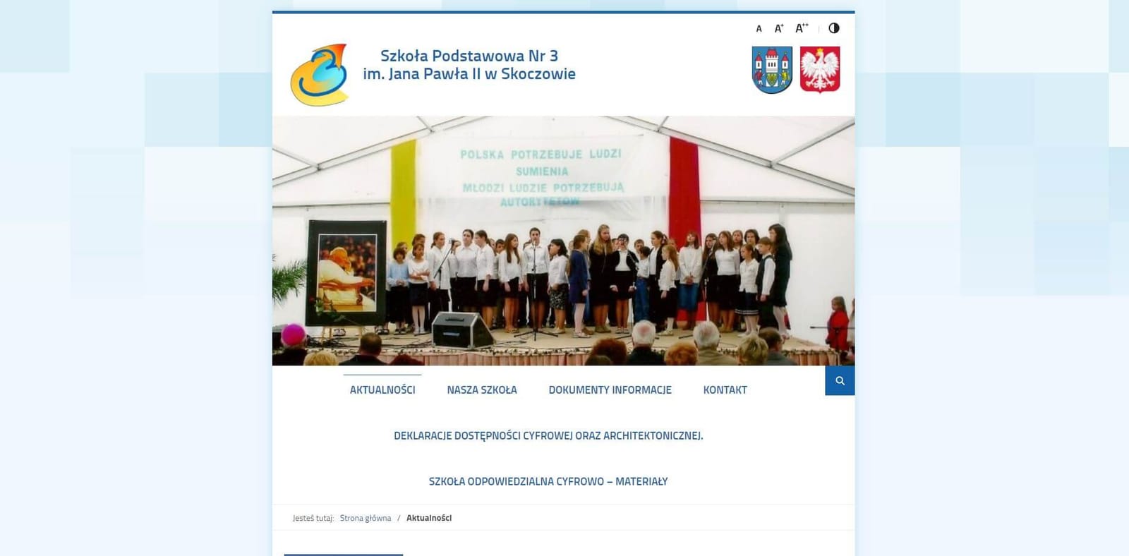 SP3 Skoczów - realizacja Pozycjoner.net